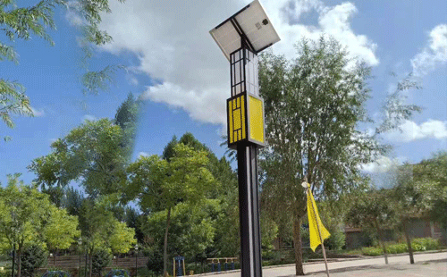 措勤智慧路灯安装